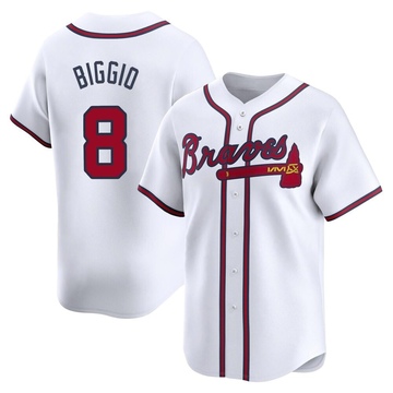 Cavan Biggio Men's Limited Atlanta Braves White Home Jersey