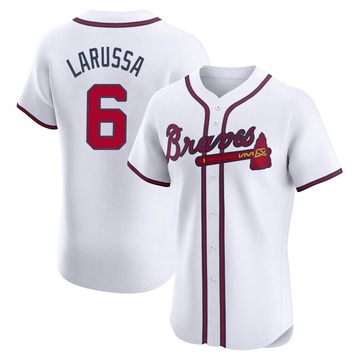 Tony Larussa Men's Elite Atlanta Braves White Home Jersey