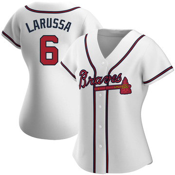 Tony Larussa Women's Authentic Atlanta Braves White Home Jersey