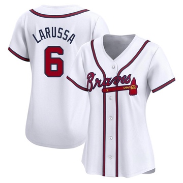 Tony Larussa Women's Limited Atlanta Braves White Home Jersey