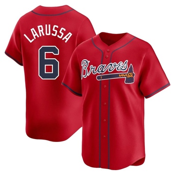 Tony Larussa Youth Limited Atlanta Braves Red Alternate Jersey